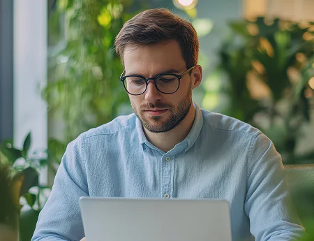 WordPress specialist reviewing site security and performance reports